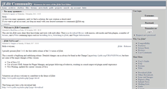 Desktop Screenshot of community.jedit.org