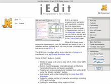 Tablet Screenshot of jedit.org
